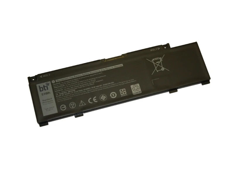 Image of BTI BTI M4GWP compatible 51Wh 3-cell battery for DELL G3 3590 M4GWP-BTI