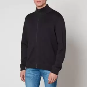 Image of BOSS Black Fonso Cotton and Wool-Blend Jumper - XL