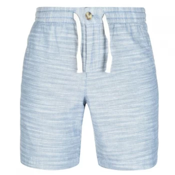 Image of Original Penguin Cotton Elastic Waist Beach Shorts - Dark Sapphire