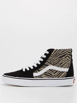 Image of Vans SK8-Hi - Animal Print, Animal Print, Size 4, Women