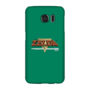 Image of Nintendo The Legend Of Zelda Retro Logo Phone Case - Samsung S6 - Snap Case - Matte