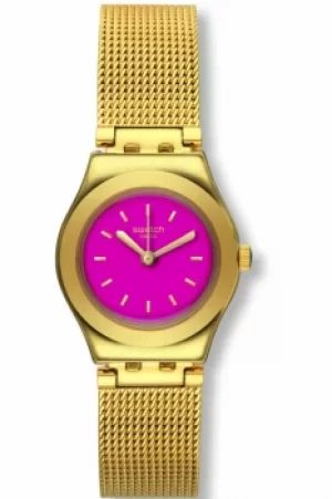 Image of Ladies Swatch Irony Big -Twin Pink Watch YSG142M