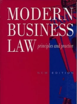 Image of Modern Business Law by Jonathan Merritt Book