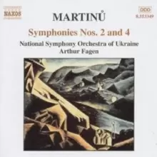 Image of Martinu: Symphonies Nos. 2 & 4