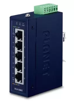 Image of PLANET IGS-500T network switch Unmanaged Gigabit Ethernet...
