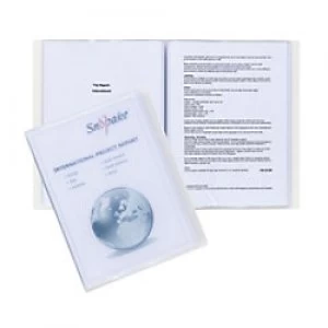 Image of Snopake Presentation Folder 11951 A4 Clear Polypropylene 2.34 x 1 x 31 cm