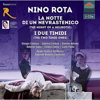 Image of Giorgio Celenza - Nino Rota: La Notte Di Un Nevrastenico (The Night of a Neurotic) CD