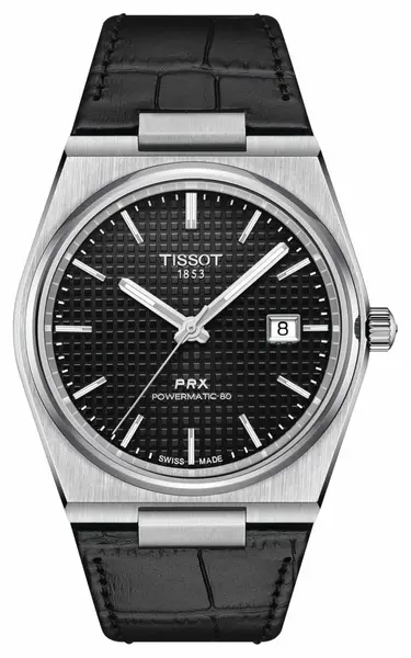 Image of Tissot T1374071605100 PRX 40mm Auto Black Dial Black Watch