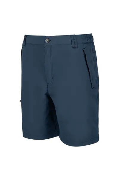 Image of Regatta Polyamide 'Leesville II' Hiking Shorts Mid Navy