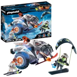 Image of Playmobil Top Agents V Spy Team Snow Glider (70231)