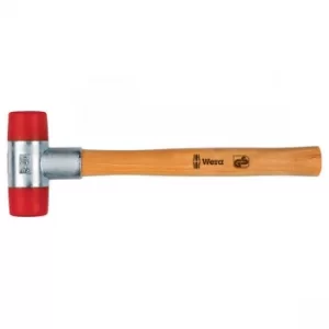 Image of Wera 05000530001 Soft-faced Hammer With Urethane Head Sections 340mm