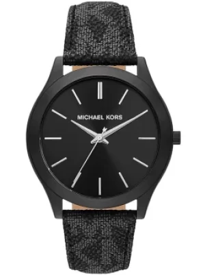 Image of Michael Kors Slim Runway PVC Strap Watch MK8908