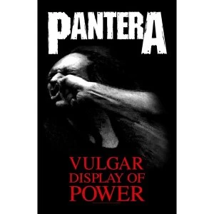 Image of Pantera - Vulgar Display Of Power Textile Poster