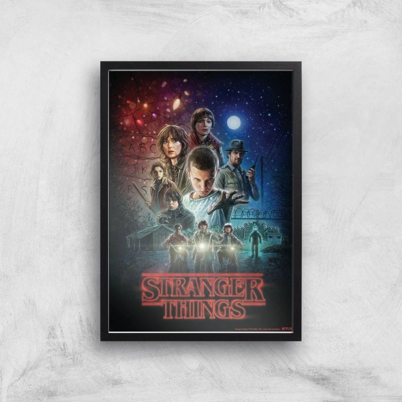 Image of Stranger Things Season One Poster Giclee Art Print - A2 - Print Only
