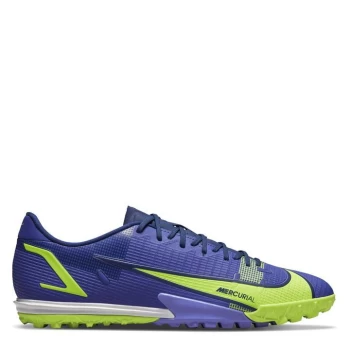 Image of Nike Mercurial Vapor Academy Astro Turf Trainers - Blue/Yellow
