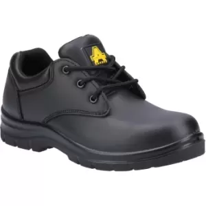 Image of Amblers Womens/Ladies AS715C Amelia Safety Shoes (8 UK) (Black)