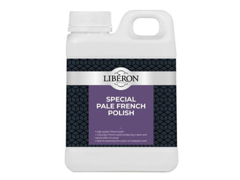 Image of Liberon 'Special Pale French Polish 1 litre Clear unisex