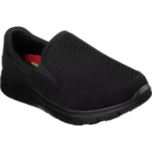 Image of Skechers Cozard Womens Slip Resistant Work Shoes Black Size 7