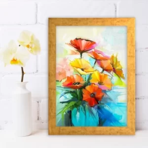 Image of AC468631994 Multicolor Decorative Framed MDF Painting