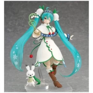 Image of Character Vocal Series 01: Hatsune Miku figma Snow Miku Snow Bell ver. Action Figure