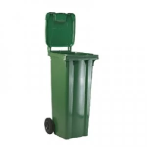 Image of Slingsby Refuse Container 120 Litre 2 Wheel Green 331109