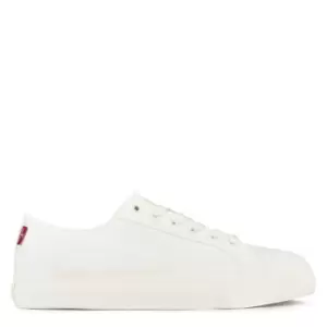 Image of Levis Deacon Lace Trainers - White