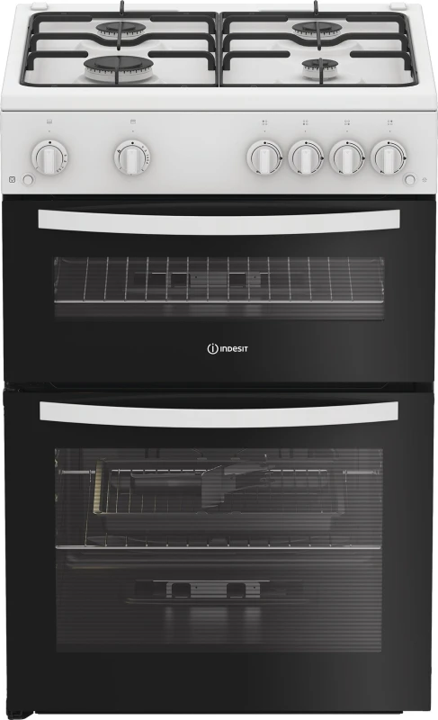 Image of Indesit 60cm Gas Cooker - White IDG6GW White