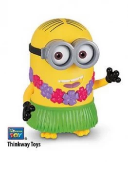 Image of Despicable Me 3 Talking Hula Dave Minion 7.25" Action Figure