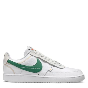 Image of Nike Vision Low Mens Shoe - White/Green