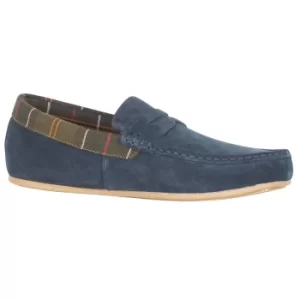 Image of Barbour Mens Porterfield Slippers Navy 11