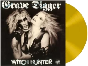 Image of Grave Digger Witch hunter LP gold coloured