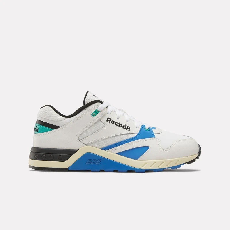Image of Reebok ERS 4000 Trainers White Blue male UK 4