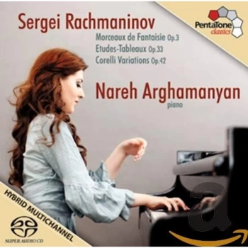 Image of Nareh Argamanyan - Sergei Rachmaninov: Morceaux De Fantaisie, Op. 3/... CD