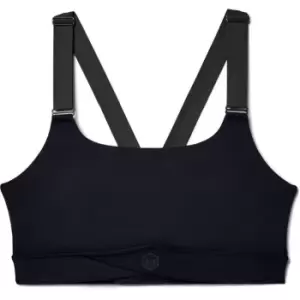 Image of Under Armour Rush Mid Bra Womens - Black