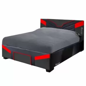 Image of X Rocker Cerberus Gaming Double Bed in a Box, Red Black