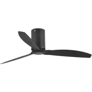 Image of Faro Mini Tube - Matt Black ceiling fan 3 Blades with DC motor