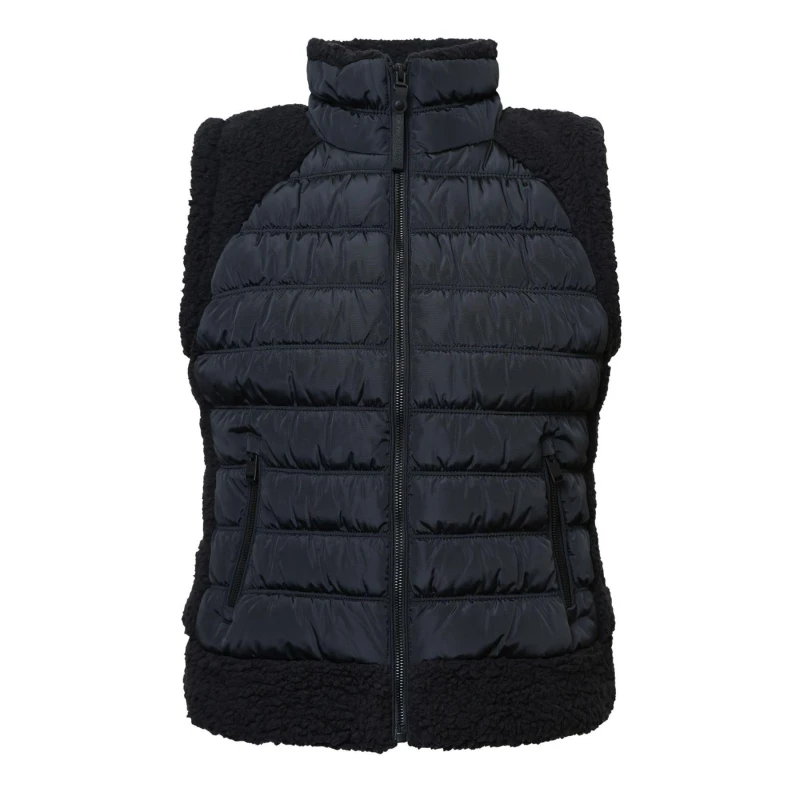 Image of DKNY Horizontal Q Gilet Black female XL