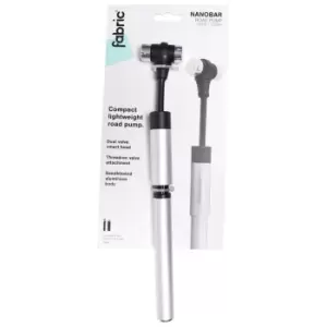 Image of Fabric Nanobar Road Pump - Silver
