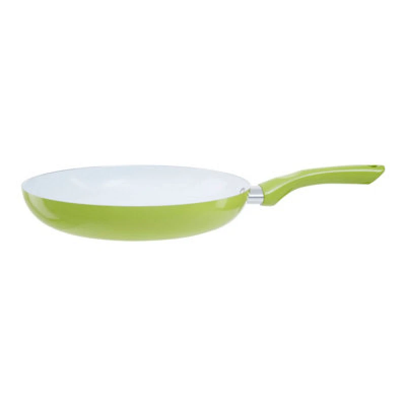 Image of Premier Housewares Ecocook 28cm Lime Green Frypan, Non-Stick White