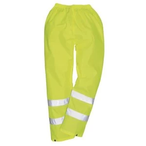 Image of Portwest High Visibility Trousers Class 3 Protection Yellow Medium