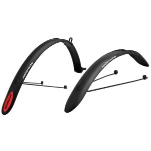 Image of Polisport Colorado Mudguards Clip On 700c Black