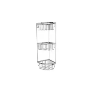 Image of Baskets Classic Shower Caddy - Chrome - 875C - Chrome - Miller