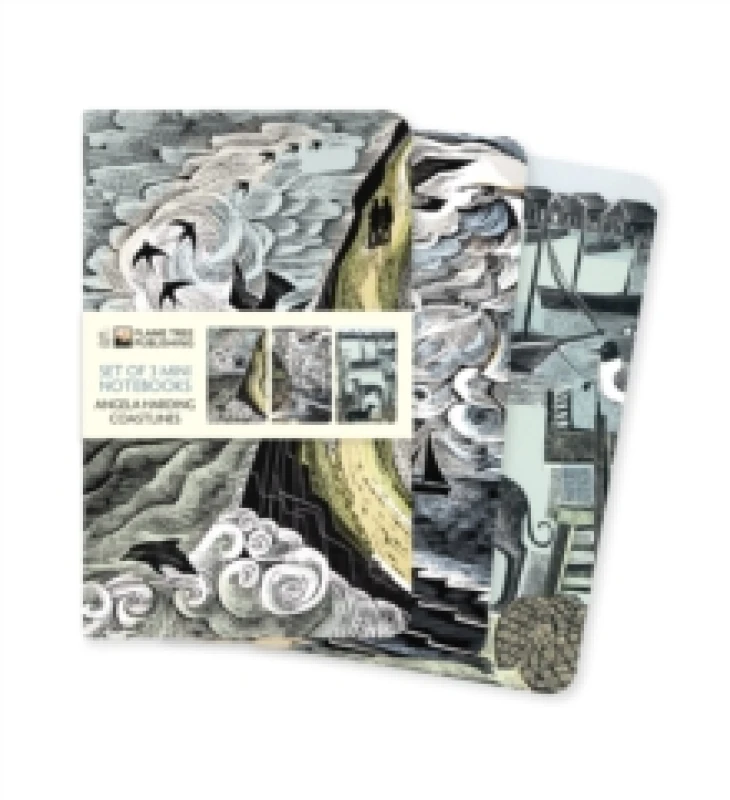 Image of Angela Harding: Coastlines Set of 3 Mini Notebooks Notebook / blank book