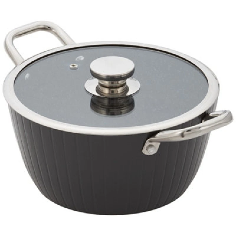 Image of Judge Evertough Non-Stick Casserole 24Cm / 3.8L - Black