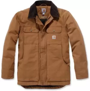 Image of Carhartt Full Swing Traditional Coat Jacket, brown, Size S, brown, Size S