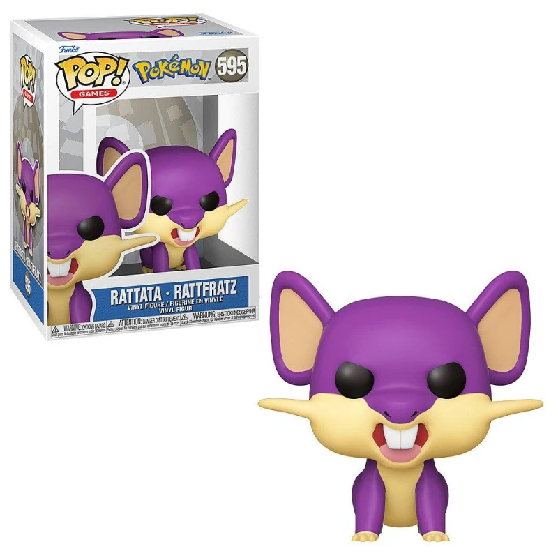 Image of Pokemon Rattata - Rattfratz vinyl figurine no. 595 Funko Pop! multicolour Onesize Unisex
