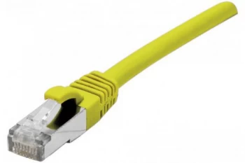 Image of Patch Cord RJ45 CAT.6a F/UTP LSZH Snagless Yellow - 3 M Full Copper
