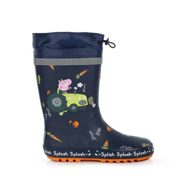 Image of Children's rain boots Regatta Peppa Pig Bleu Unisex 32