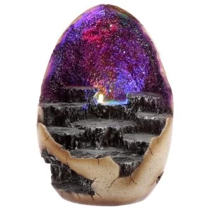 Image of Crystal Dragon Egg LED World Figures Display Stand