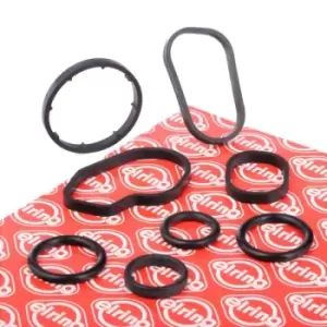 Image of ELRING Gaskets 867.720 Gasket Set, oil cooler MERCEDES-BENZ,JEEP,DODGE,C-Klasse Limousine (W204),C-Klasse T-modell (S204),E-Klasse Limousine (W212)
